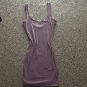 Love Tree Mauve Mini Dress